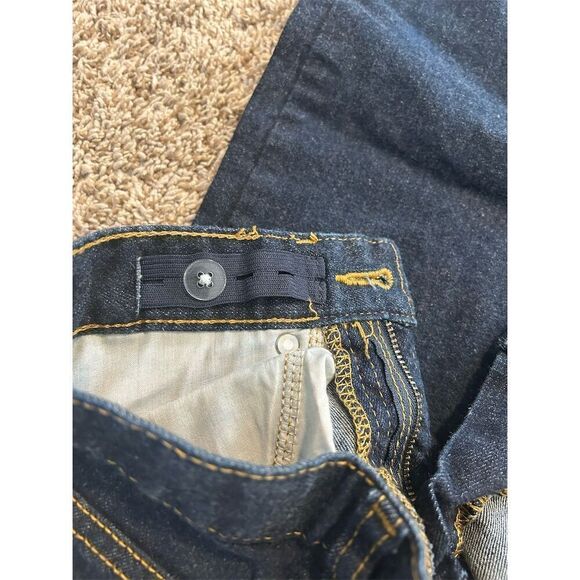 Wonder Nation Boys Size 8 Straight Jeans Blue Adjustable Waist Denim - Picture 6 of 8